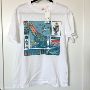 NEW Uniqlo Cotton Graphic T-Shirt Hawaii Exclusive Size Small Unisex